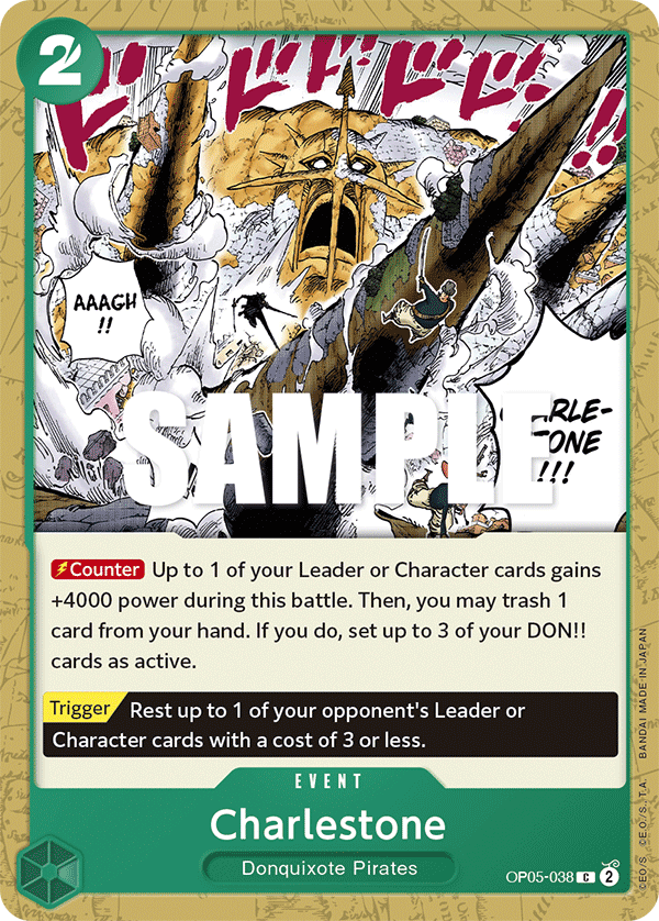Charlestone One Piece card