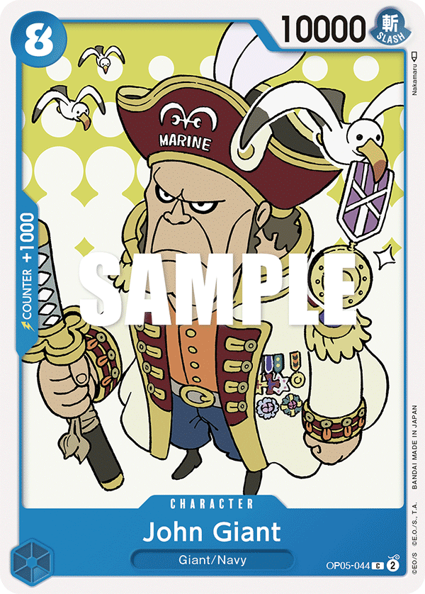 John Giant One Piece card