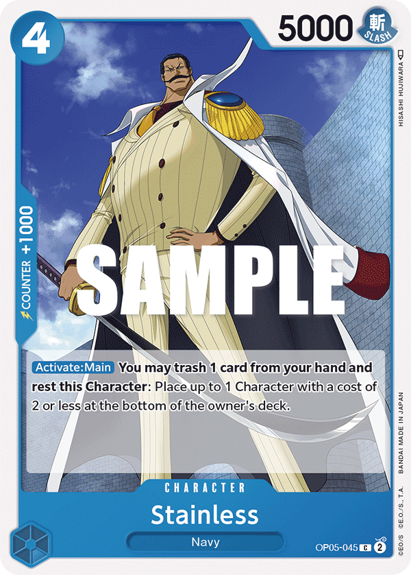 Stainless One Piece card