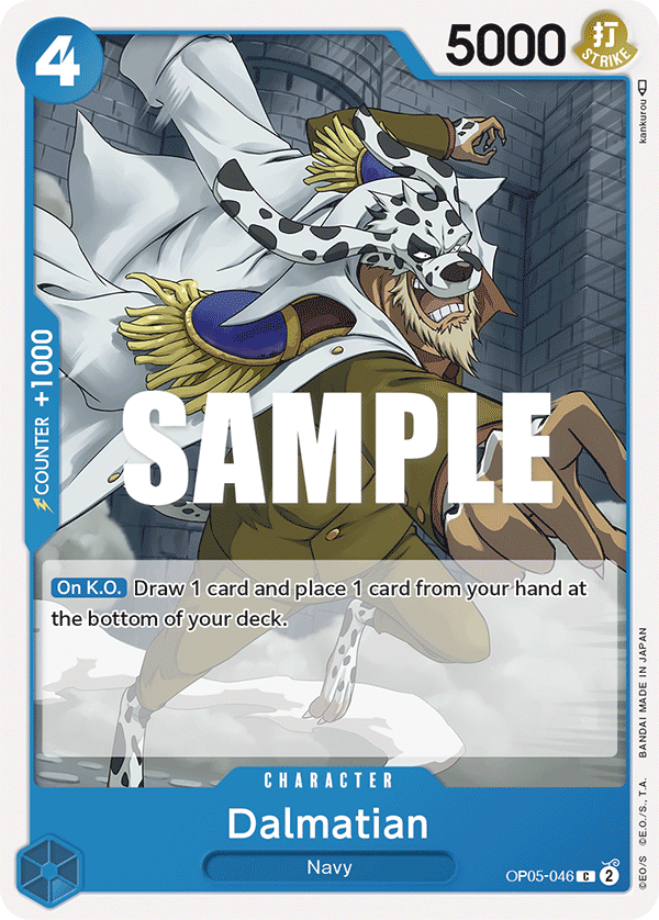 Dalmatian One Piece card