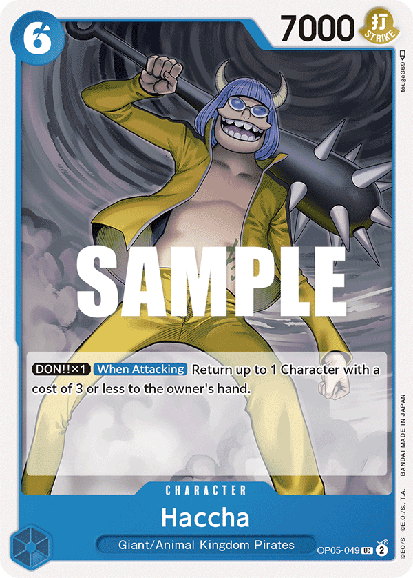Haccha One Piece card