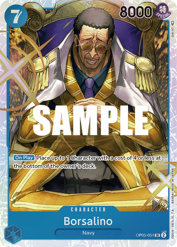 Borsalino One Piece card