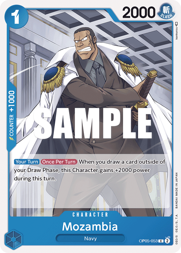 Mozambia One Piece card