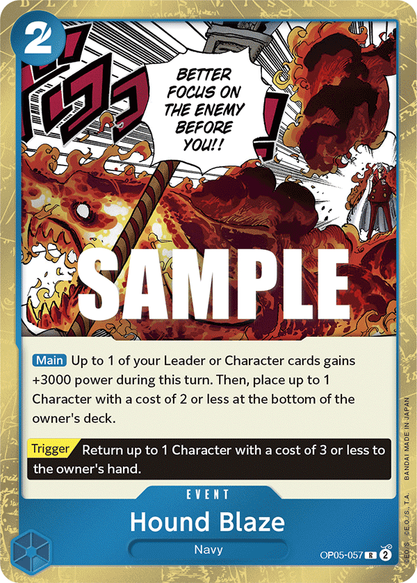 Hound Blaze One Piece card