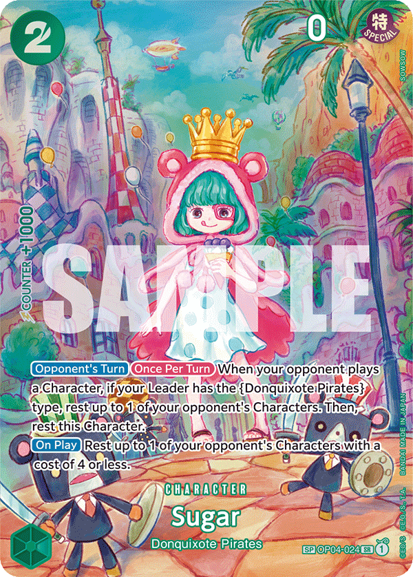 Sugar One Piece card