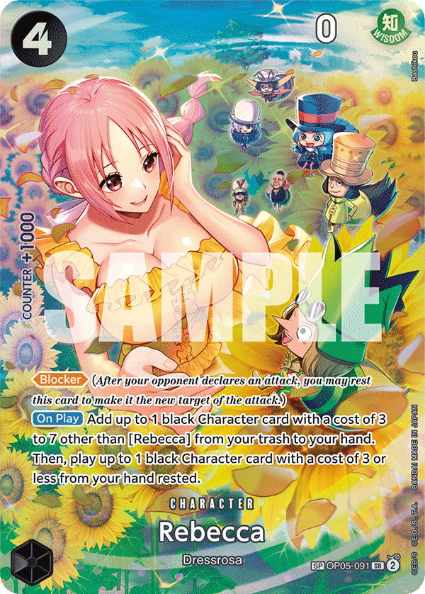 Rebecca One Piece card
