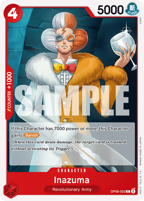Inazuma One Piece card