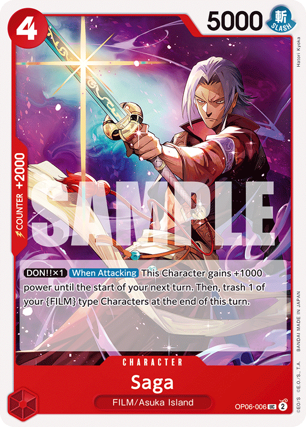 Saga One Piece card