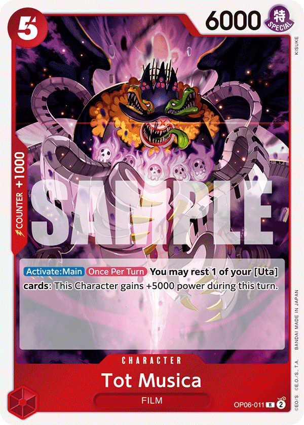 Tot Musica One Piece card