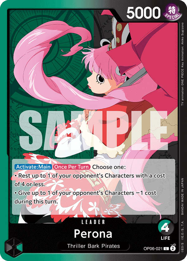 Perona One Piece card