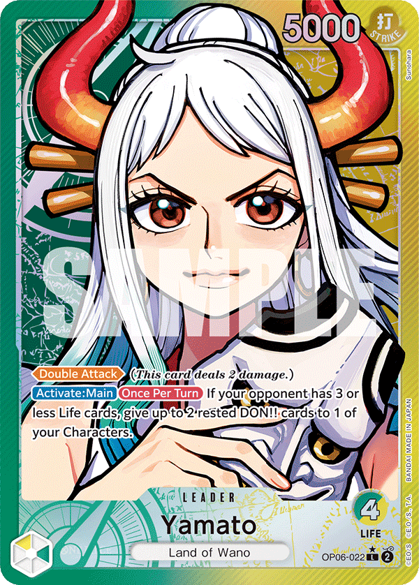 Yamato One Piece card