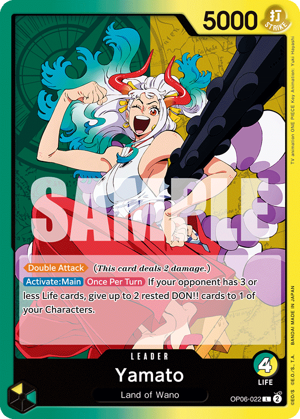 Yamato One Piece card