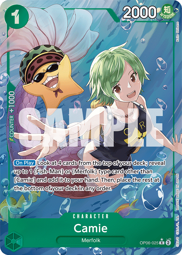 Camie One Piece card