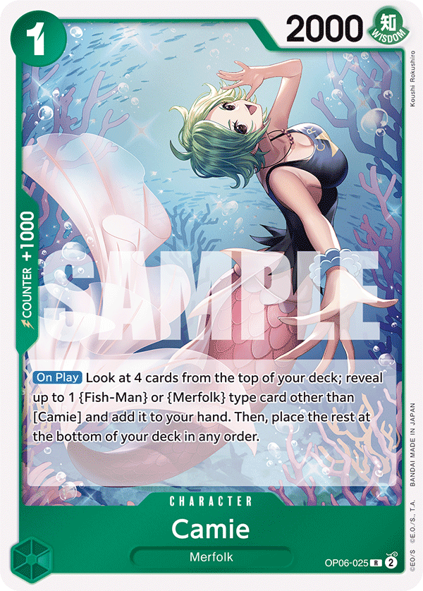 Camie One Piece card