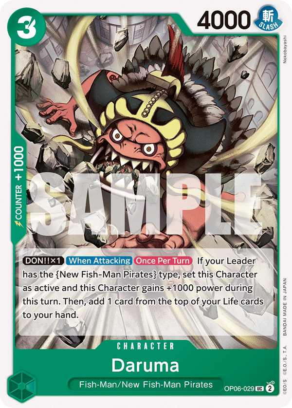 Daruma One Piece card