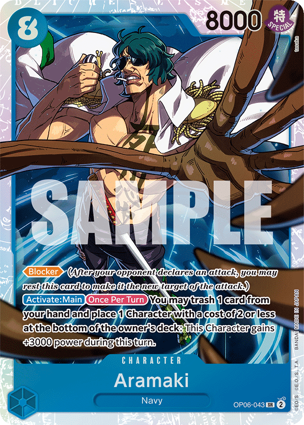 Aramaki One Piece card