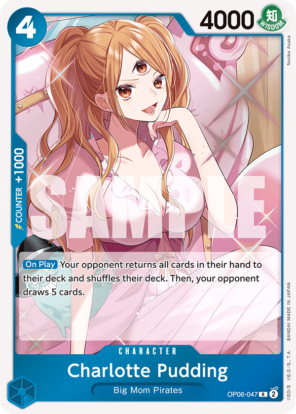 Charlotte Pudding One Piece card