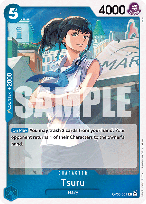 Tsuru One Piece card