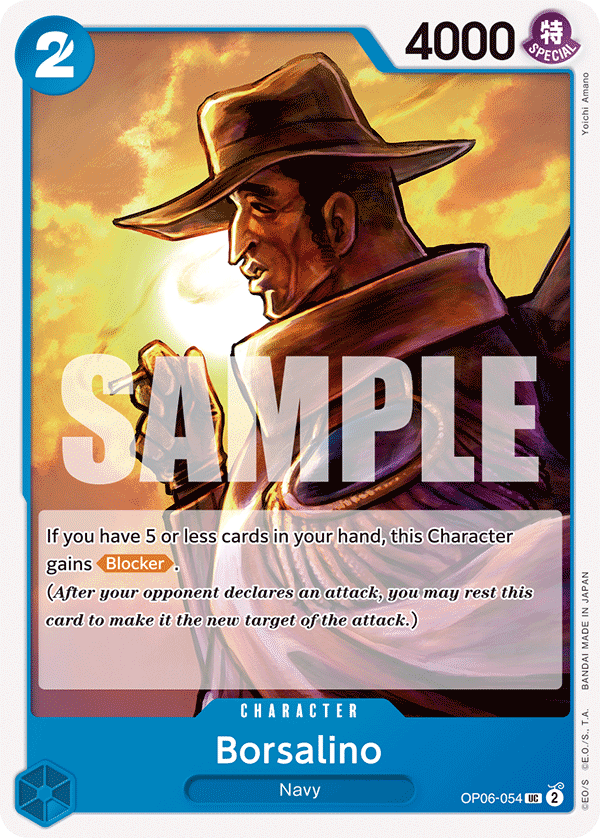Borsalino One Piece card