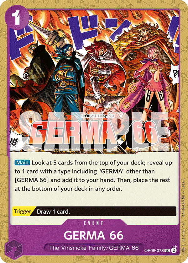 GERMA 66 One Piece card