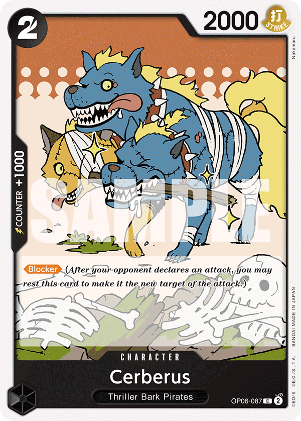 Cerberus One Piece card