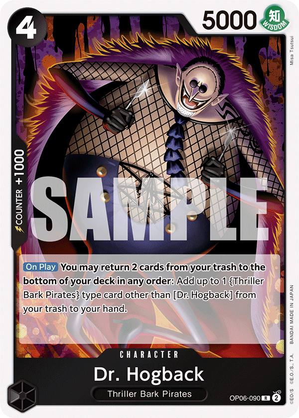 Dr. Hogback One Piece card