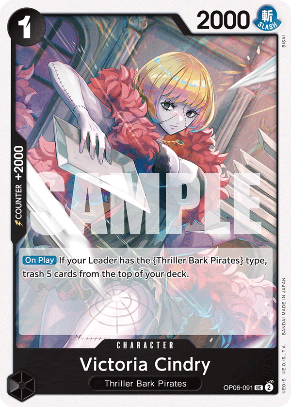 Victoria Cindry One Piece card