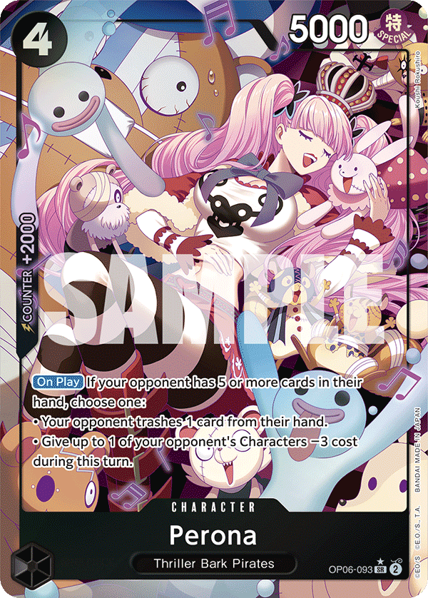 Perona One Piece card