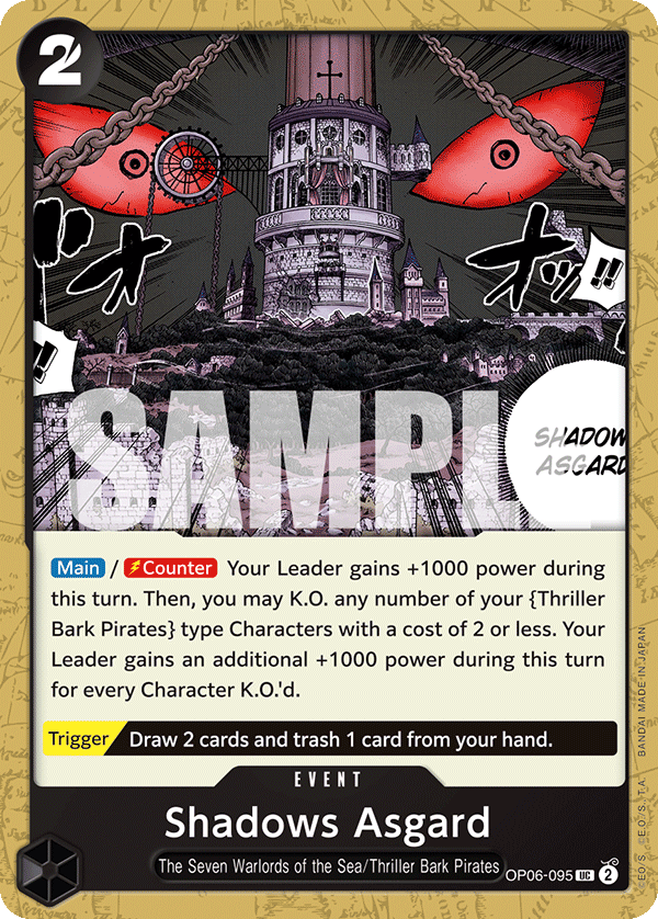 Shadows Asgard One Piece card