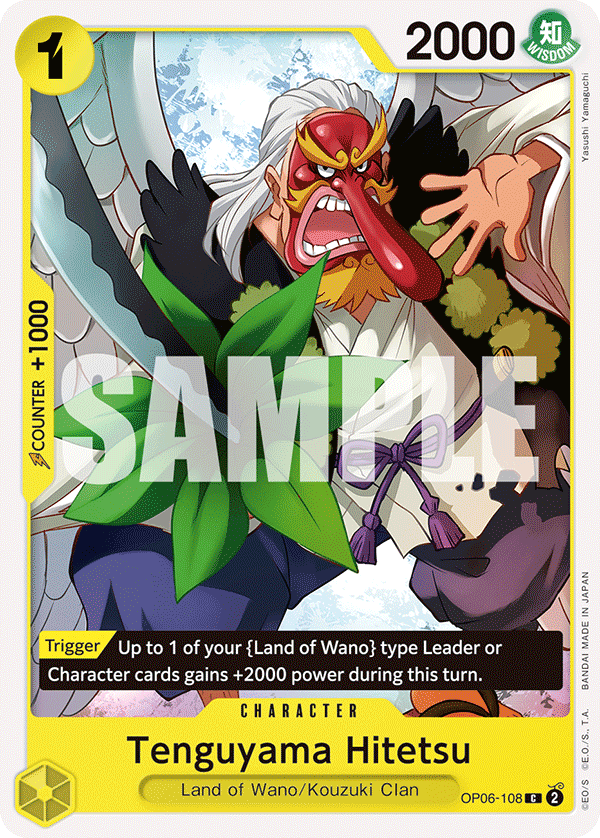 Tenguyama Hitetsu One Piece card