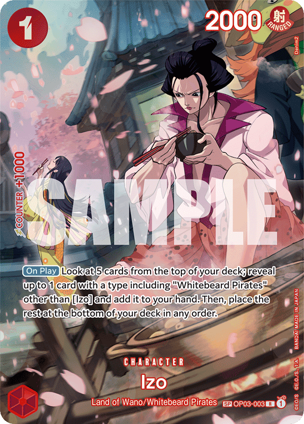 Izo One Piece card