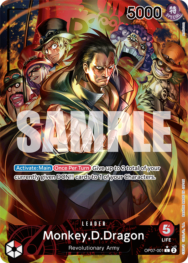 Monkey.D.Dragon One Piece card