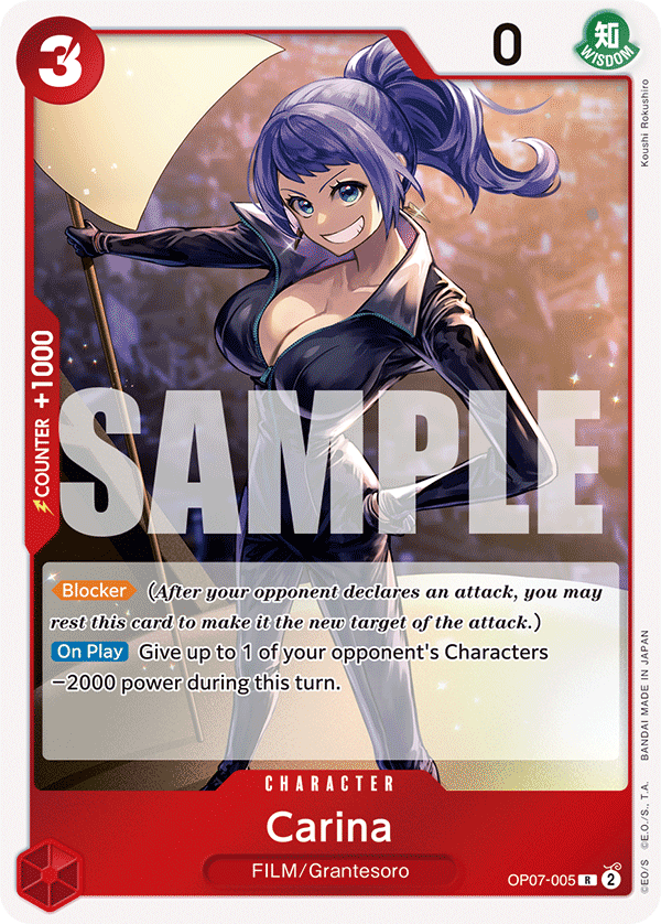Carina One Piece card