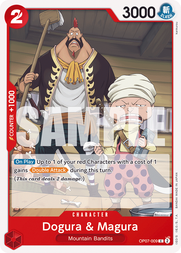 Dogura & Magura One Piece card