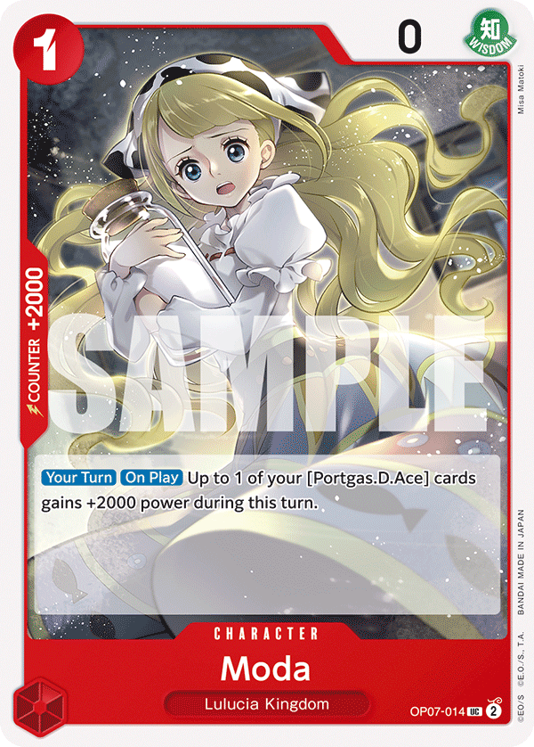 Moda One Piece card
