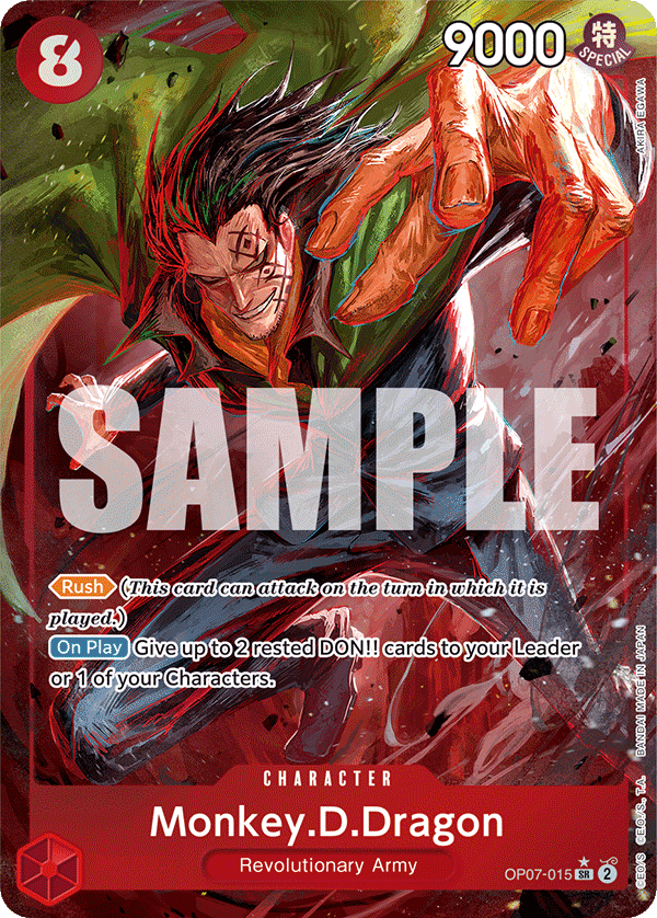 Monkey.D.Dragon One Piece card