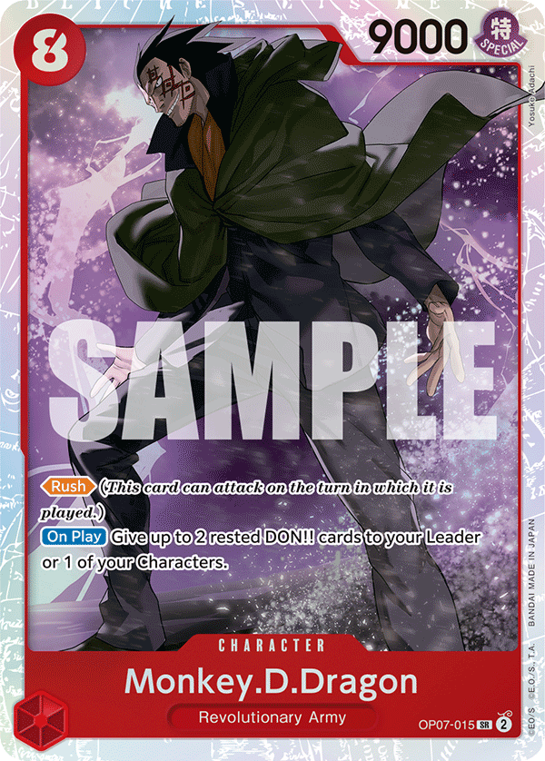 Monkey.D.Dragon One Piece card
