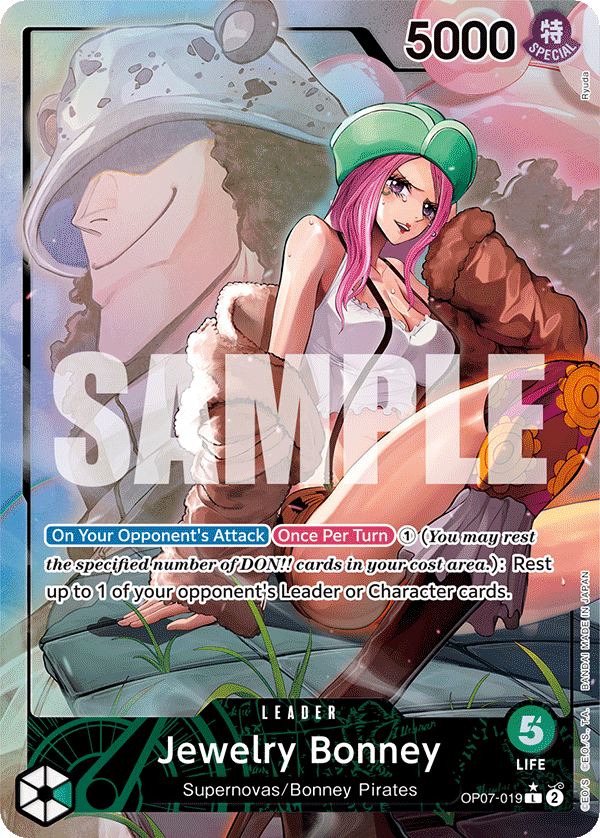 Jewelry Bonney One Piece card