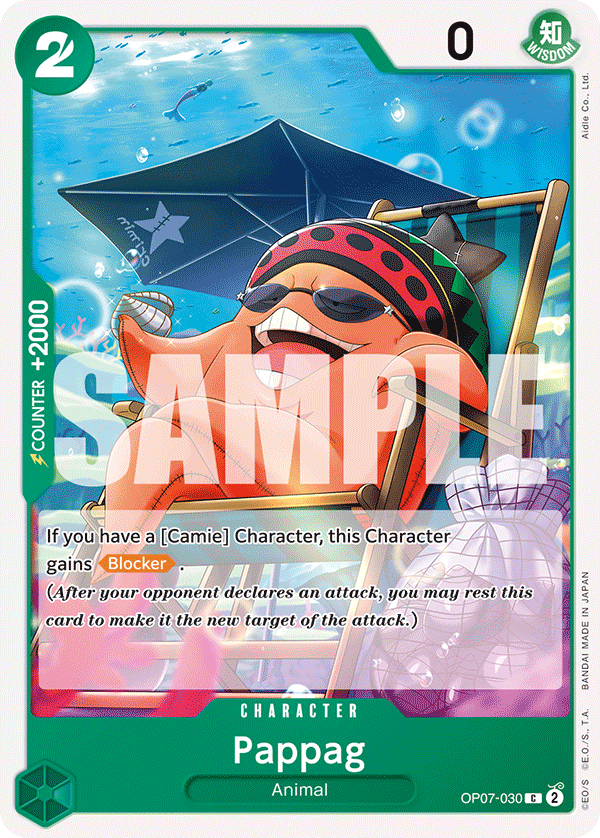 Pappag One Piece card