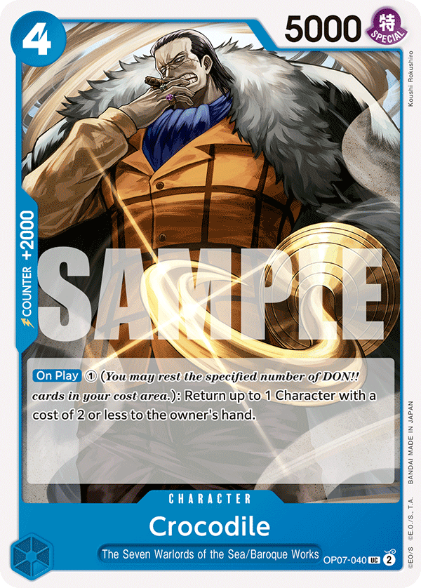 Crocodile One Piece card