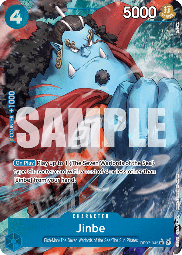 Jinbe One Piece card