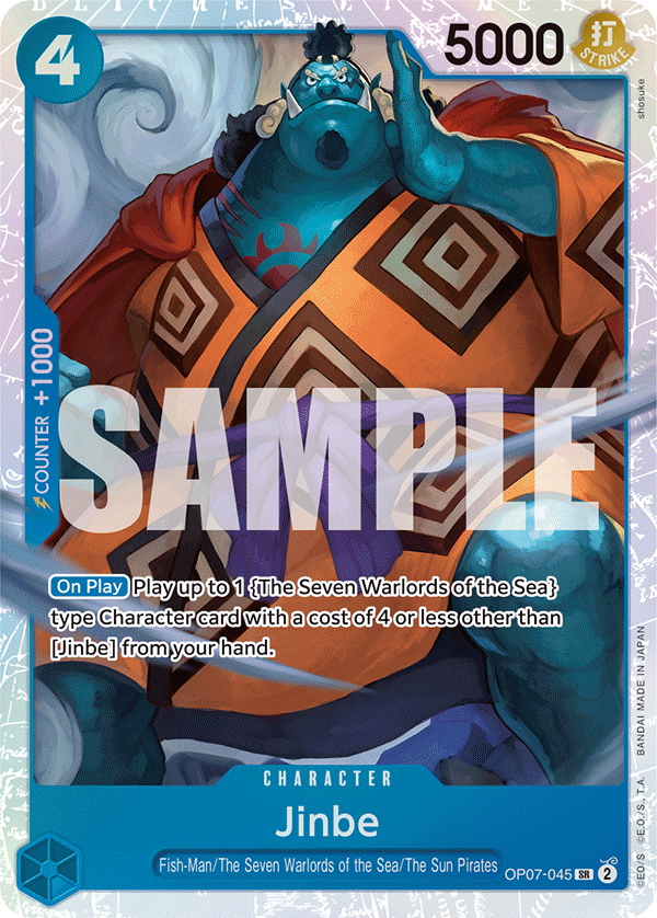 Jinbe One Piece card