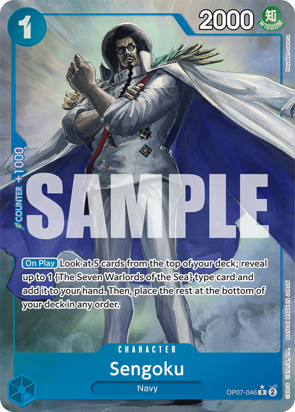 Sengoku One Piece card