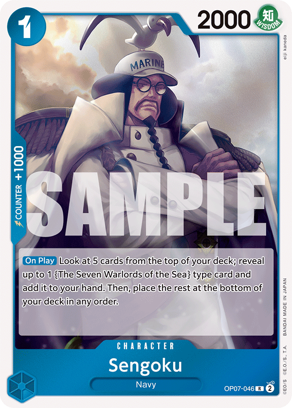 Sengoku One Piece card