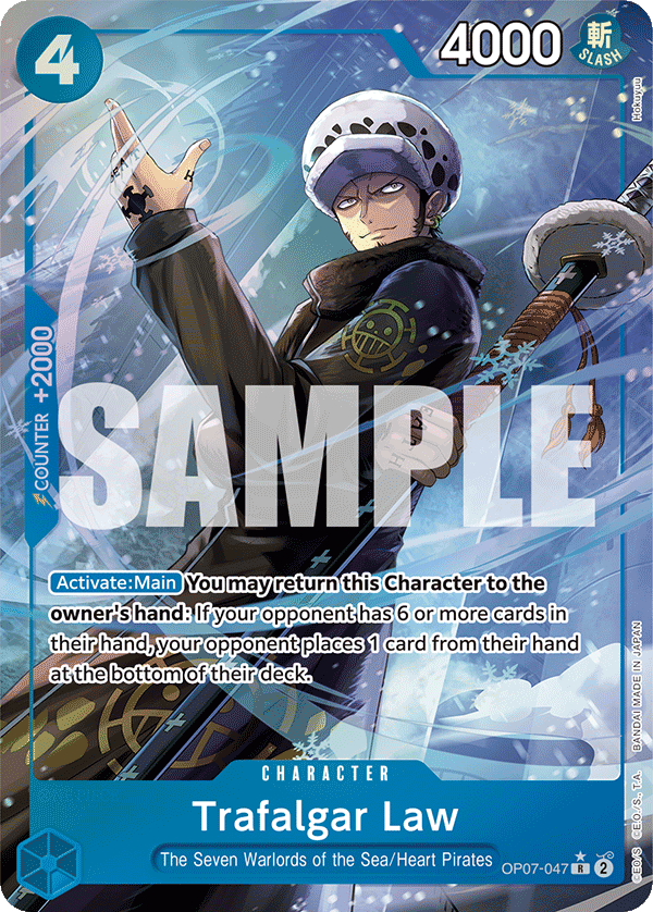 Trafalgar Law One Piece card