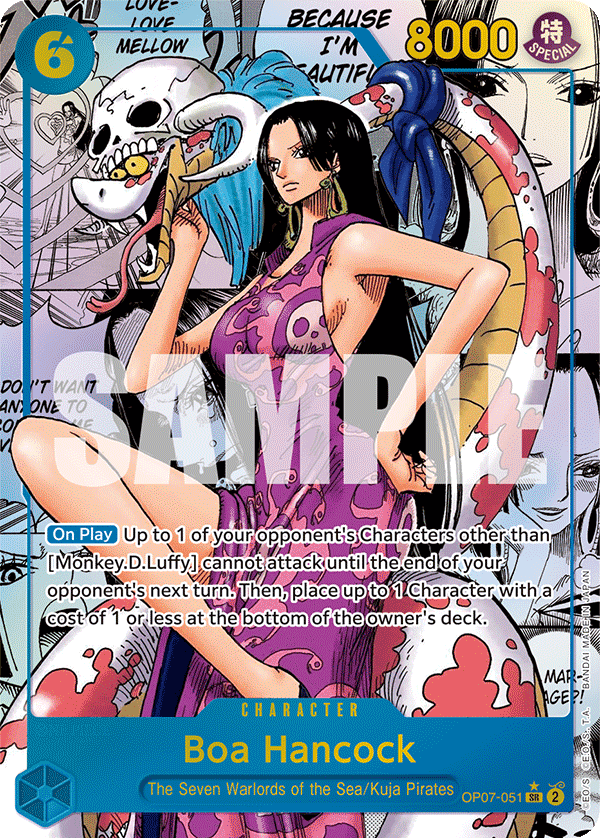 Boa Hancock One Piece card