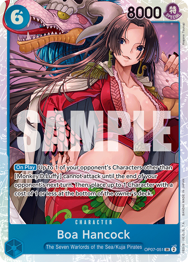 Boa Hancock One Piece card