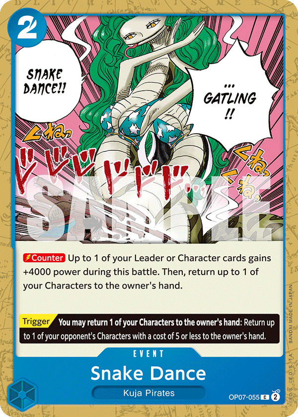 Snake Dance One Piece card