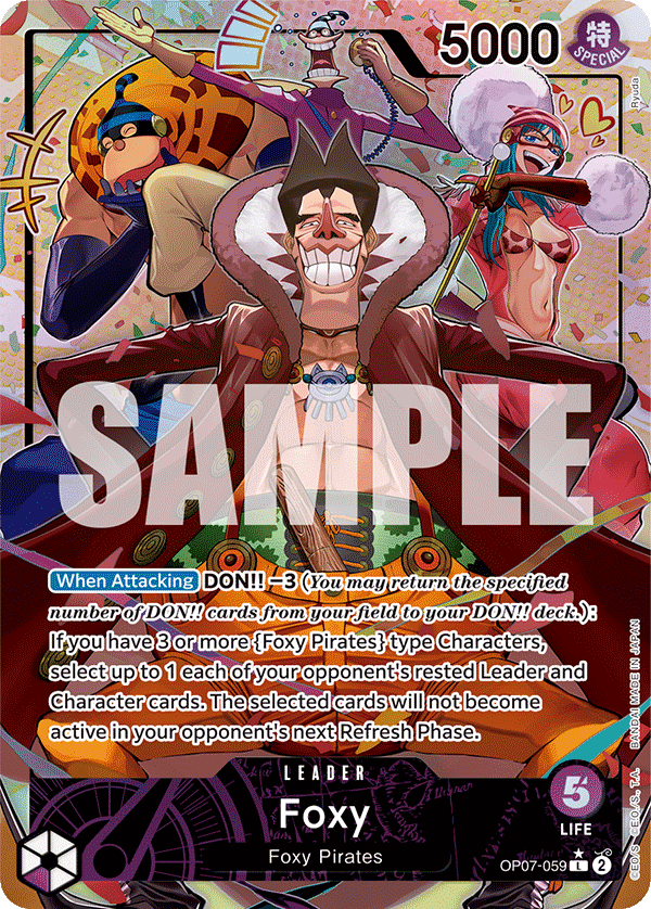 Foxy One Piece card