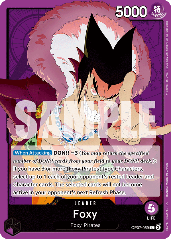 Foxy One Piece card
